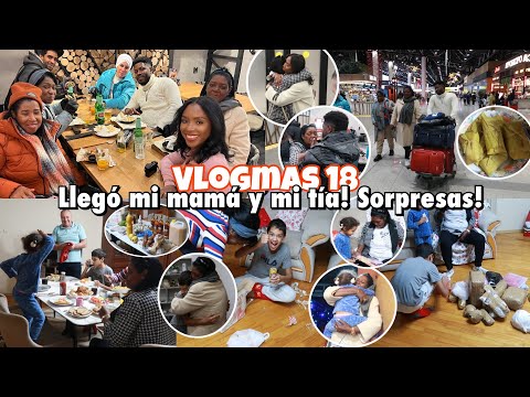 VLOGMAS 18🎅 LLEGÓ MI MAMÁ A RUSIA🇷🇺 ENCUENTRO CON MI TÍA🥳 VIAJO A MOSCÚ✈️ SORPRESAS🎁 | 18 Dic 2024