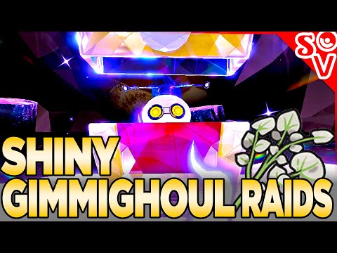 Shiny Gimmighoul Raids *OVER* in Pokemon Scarlet and Violet