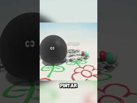 Las obras del lápiz blanco  #animación #shorts #funny #fyp