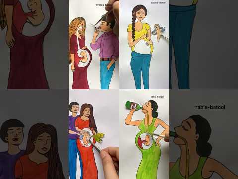 4 deep meaning video about pregnancy time!! 💔💔 (part-29) #art #artwork #animasyon #çizgifilm