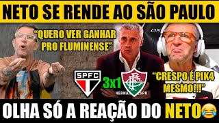 CRAQUE NETO se rendeu ao CRESPO após SÃO PAULO 3x1 FLUMINENSE