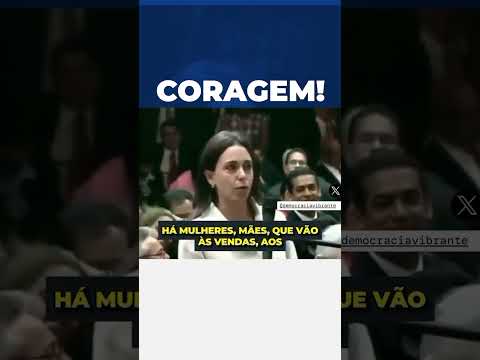 Corina Machado Enfrentando Hugo Chavez