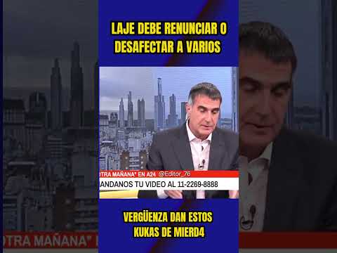KUKAS DOLIDOS ARRUINAN EL PRIMER PROGRAMA DE LAJE #milei #argentina #política #noticias #debates