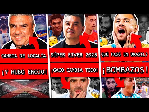 ARGENTINA prefiere BOMBONERA por esto+ GALLARDO planea SUPER RIVER+ BOCA en LLAMAS+ Bombas en BRASIL