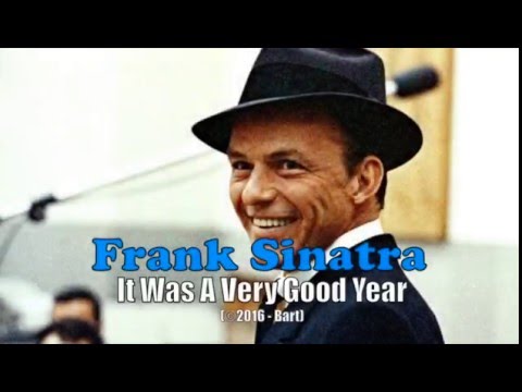 Frank Sinatra – It Was A Very Good Year (Karaoke)