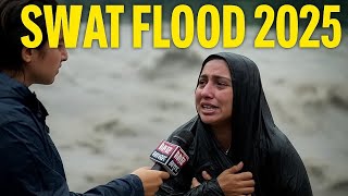 Swat Flood 2025 💔 | Main Bhi Unhi 18 Logon Mein Thi 😭 | Akhri Lamhe #shorts