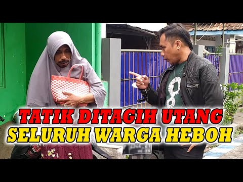 PREMAN NAGIH HUTANG TATIK SELURUH WARGA HEBOH | KAMPUNG KEPESENG EPS 15