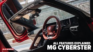 MG Cyberster: all features explained in details | tutorial | Best Budget Sportscar 510ps
