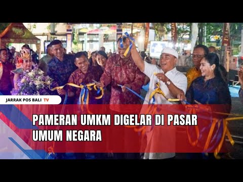 Pameran UMKM Digelar di Pasar Umum Negara