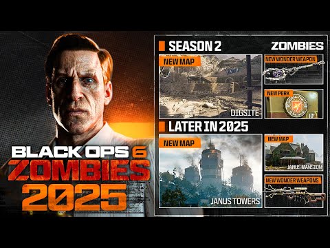 NEW Black Ops 6 Zombies 2025 DLC LEAKS: EVERYTHING Known So Far... (DLC 2, DLC 3, DLC 4)