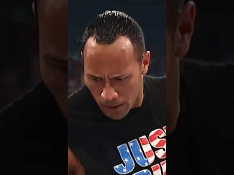 The Rock interrupts Test ๐ฅ lands a thunderous Rock Bottom ft. Vince Booker Jeff Earl Hebner #shorts