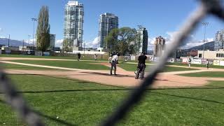 Vs Athletics game 1 (may 1.22) Top of 1st inning .