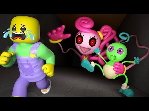 ROBLOX Brookhaven 🏡RP - SAD STORY: The scary chase of Mommy Long Legs | Moblox Song