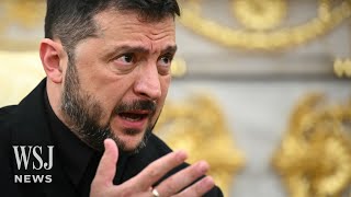 Zelensky: Ukraine Needs Truce Before Holding Elections | WSJ News