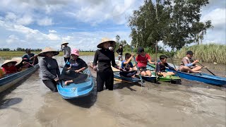 1705 / Cuộc thi bơi xuồng đua mùa nước nổi 