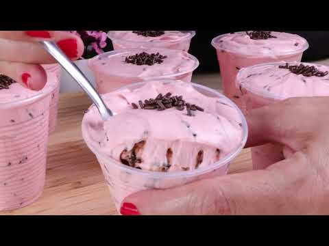 Sobremesa de Fresa con 4 Ingredientes – Fácil, Rápida y Deliciosa