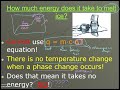 Thermodynamics and Phase Changes
