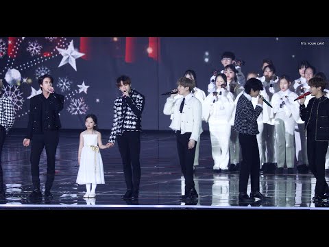 19225 가요대전 고요한 밤 거룩한 밤 Silent Night Holy Night BTS SUGA 4K