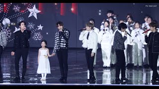 19225 가요대전 고요한 밤 거룩한 밤 Silent Night Holy Night BTS SUGA 4K