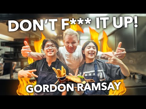 COOKING Challenge With Gordon Ramsay! | Ranz and Niana