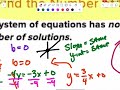 Determining the Number of Solutions in Equations