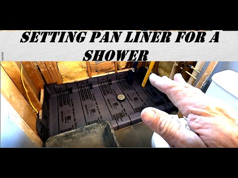 SHOWER PAN LINER INSTALL....tub to shower part 5