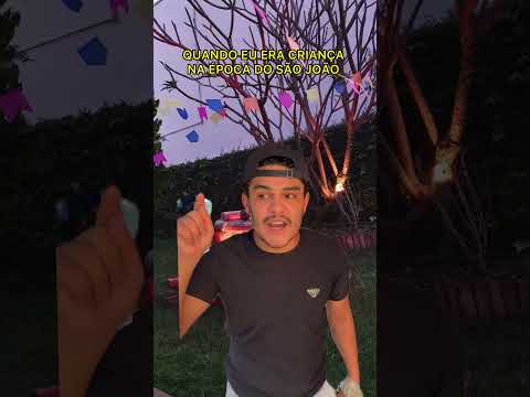 EU QUANDO ERA CRIANÇA NA ÉPOCA DO SÃO JOÃO
