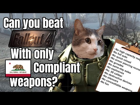 Can You Complete Fallout 4 Using Only California-Compliant Weapons?