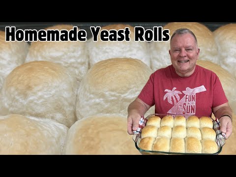 Homemade Yeast Rolls - Perfect for Your Holiday Table - These are light, fluffy and delicious!