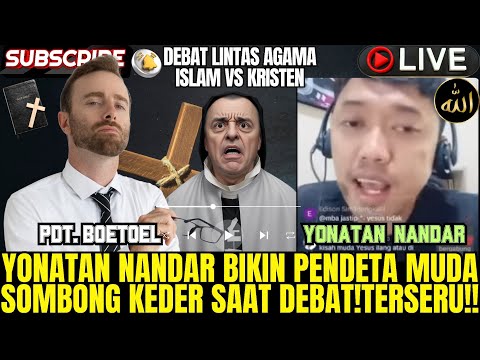 Yonatan Nandar Bikin Pendeta Muda Angkuh Dan Sombong Jadi Keder Sa'at ngaku Bisa Ibrani.!Terpanas.!!