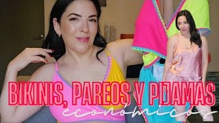 Pruébate conmigo trajes de baño, pareos  y pijamas 