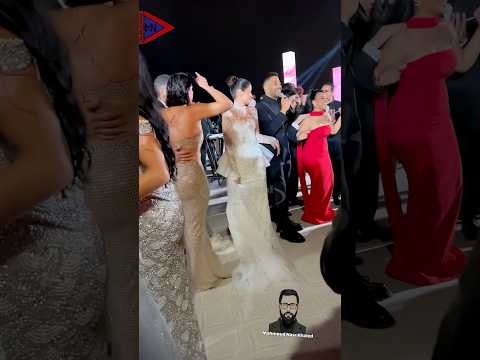 حماقي وبسنت شوقي ومحمد فراج ودنيا سامي ودياب وزوجته والنجوم في فرح ليلي زاهر وهشام جمال 💥