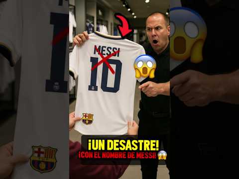 ¡La tienda del Real Madrid no permite este nombre! 😳