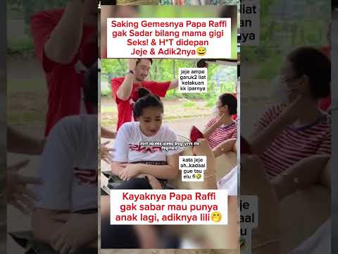Papa Raffi gemes sama mama gigi #shorts #raffiahmad #nagitaslavina #selebriti #viralvideo #fyp