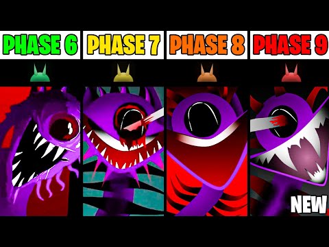 New Phase 6 VS Phase 7 VS Phase 8 VS Phase 9 in Incredibox Sprunki (New Mod)