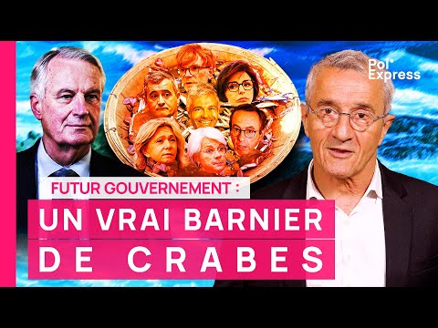 Futur gouvernement : un vrai BARNIER DE CRABES