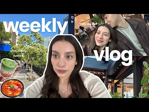 just me, my husband, and korean food 🧸 | a cozy reset