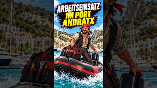 Pirat im Hafen von Port d'Andratx #piratestvmallorca #mallorcanews #urlaub #mallorca #mallorca2026