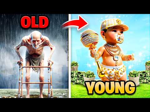 PLAYING AGES 1 - 100 In GTA 5!