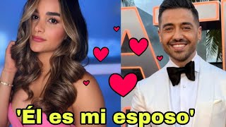 Estrenan romance🤔 Clarissa Molina revela que Borja Voces es su 'esposo' esto dijo