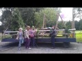SvV - Kermiswagen bouwen voor de optocht in Drempt 2012