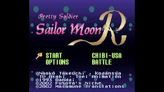 SNES Longplay [164] Bishoujo Senshi Sailor Moon R (JP) (Fan Translation)