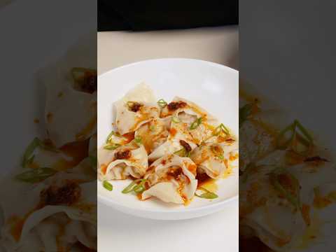 Wontons in Chili Oil Recipe ๐ฅ ๐ถ๏ธ