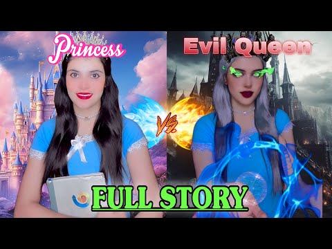 Full Story~Princess VS Evil Queen (Uncovering The Mysterious Story🤫) #viral #trending #funny #royal