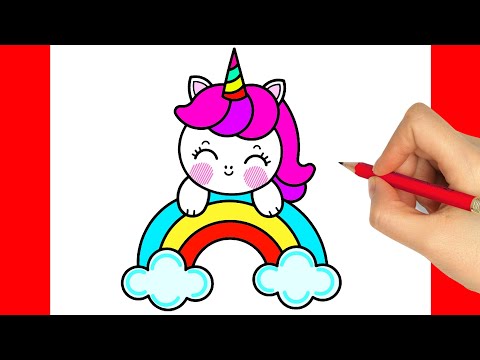 HOW TO DRAW A UNICORN EASY