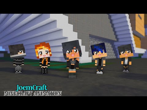 VAMPIRE APHMAU, AARON, EIN, ZANE | DUN DUN DANCE | CHICKEN WINGS MEME - Minecraft Animation