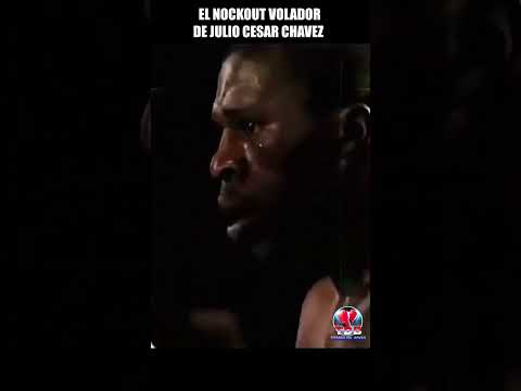 El  KO. VOLADOR del Cesar del boxeo! Julio Cesar Chavez