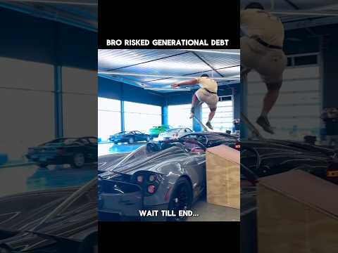 Bro risked generational debt 💀 #viral #shorts #cars #fastflame #viralshorts #luxurycars