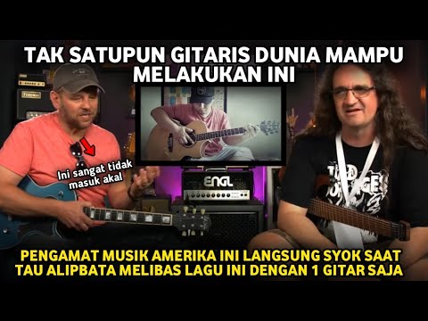 Kejutan❗AlipBaTa Buat Para Ahli Gitar Terkagum-kagum Dengan Teknik Langka Ini | Reaction Alip_Ba_Ta