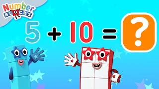 Você é mais inteligente que a mamãe e o papai? Desenho animado com números | Numberblocks brasil